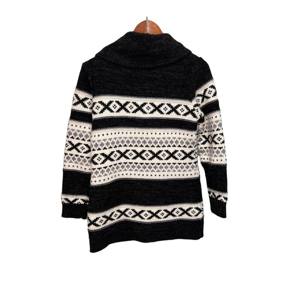 Sansara Fair Isle Wool Blend Chunky Sweater Size Medium - Picture 2 of 10